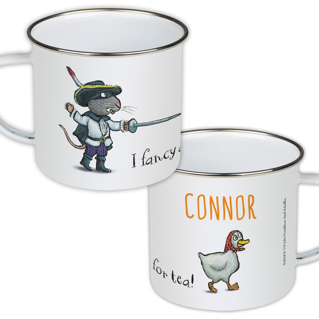 The Highway Rat - Personalised Enamel Mugs