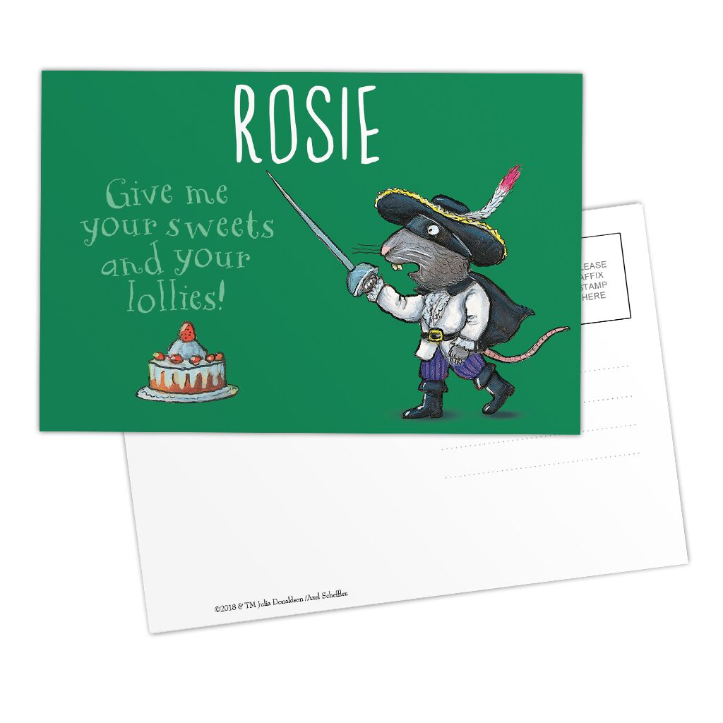 The Highway Rat - Personalised Postcards