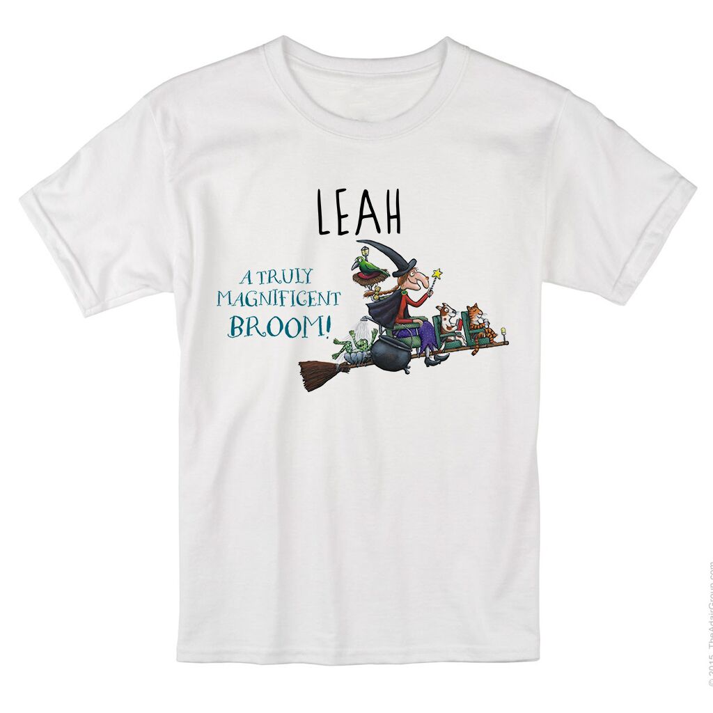 Room on the Broom Personalised T-shirts