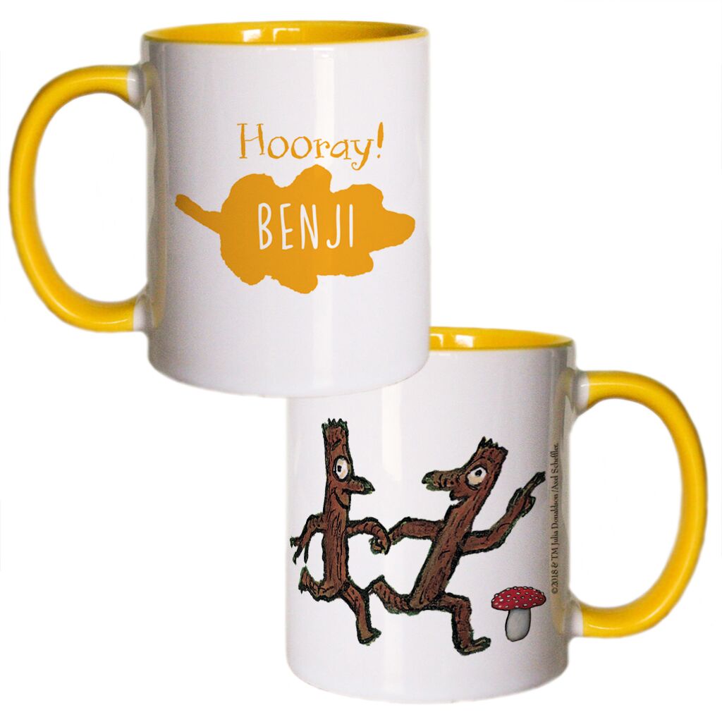 Stick Man - Personalised Colour Insert Mugs