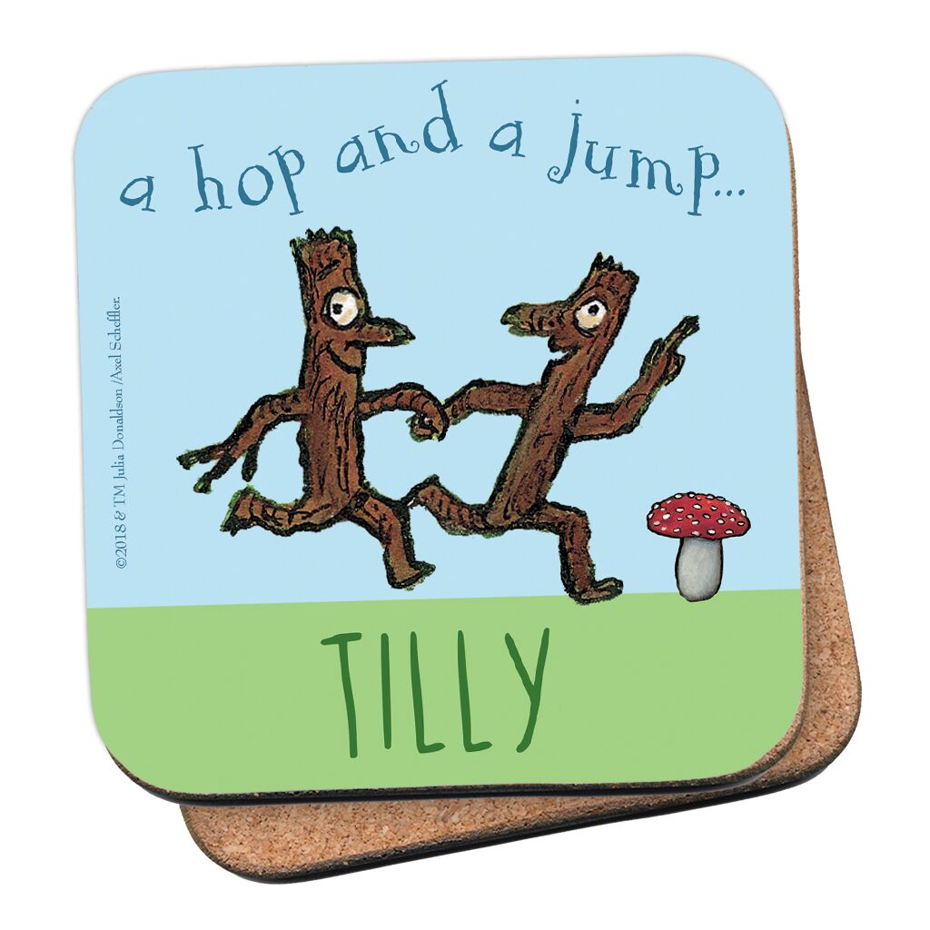 Stick Man - Personalised Coasters