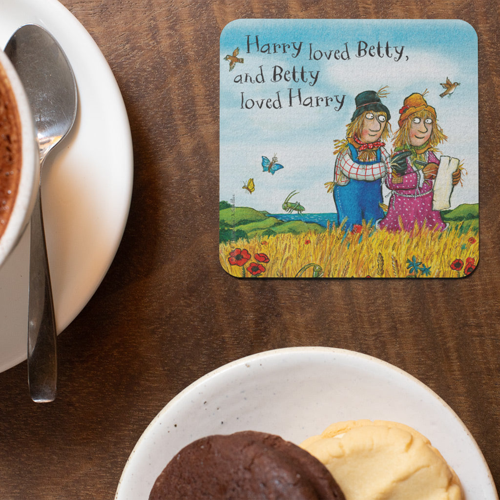 Harry Loved Betty, and Betty Loved Harry Coaster