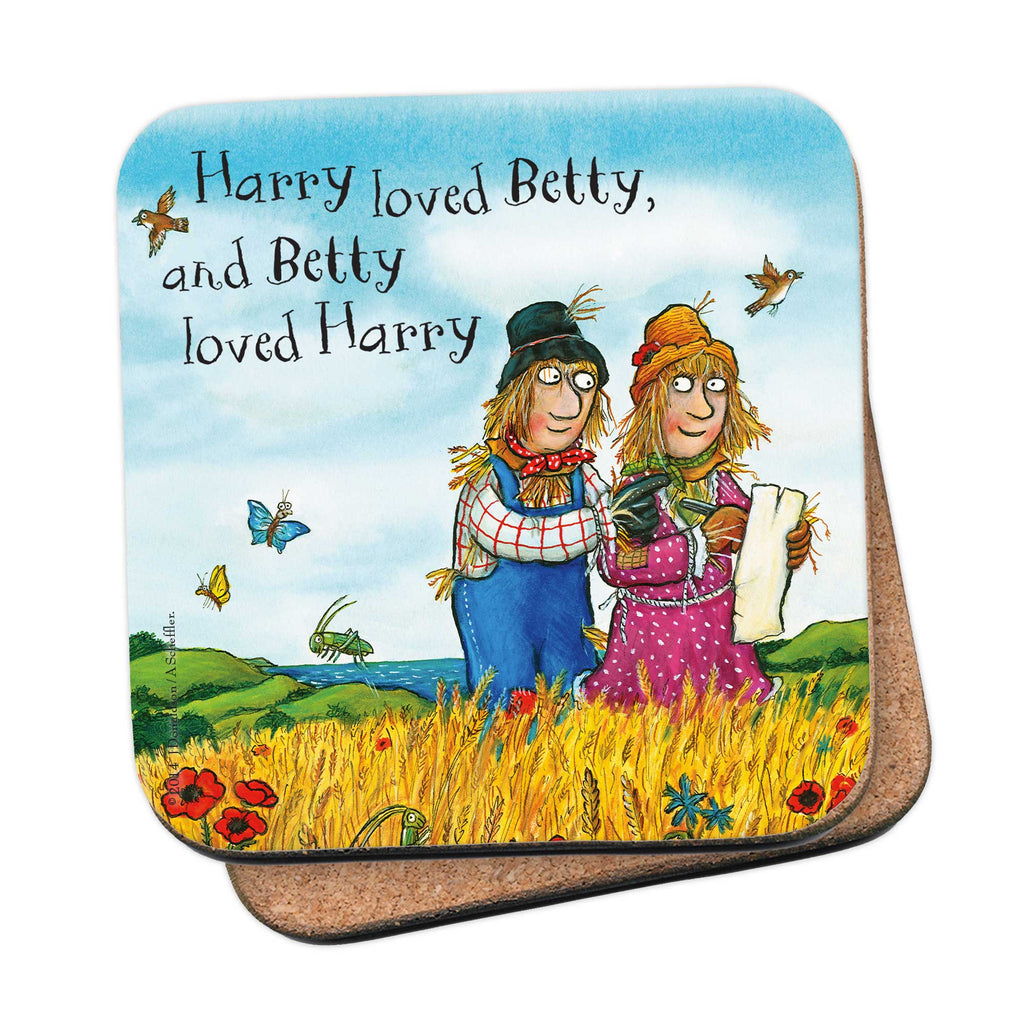 Harry Loved Betty, and Betty Loved Harry Coaster