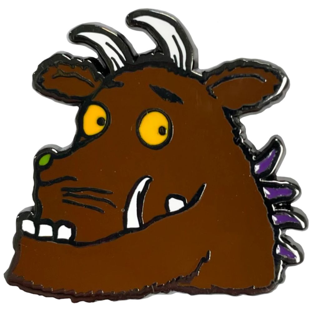 Gruffalo Head Pin Badge