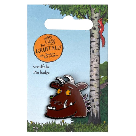 Gruffalo Head Pin Badge