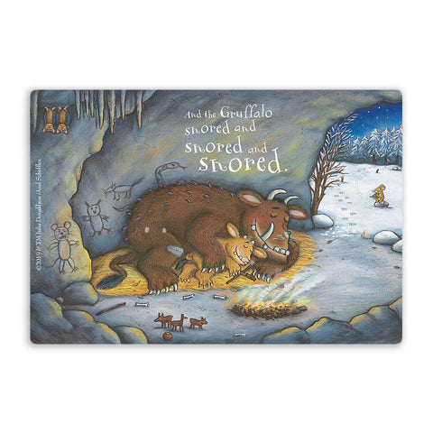 The Gruffalo's Child 'Snored and Snored' Door Plaque