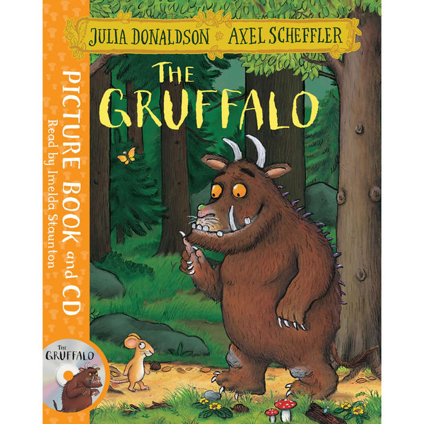 The Gruffalo by Julia Donaldson, Printable Book Cover, Literary Poster,  Classroom Wall Art, Book Cover Print, Children's Classic Literature 