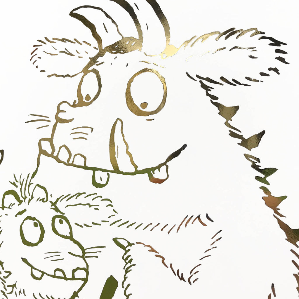 Gruffalo's Child Foil Art Print