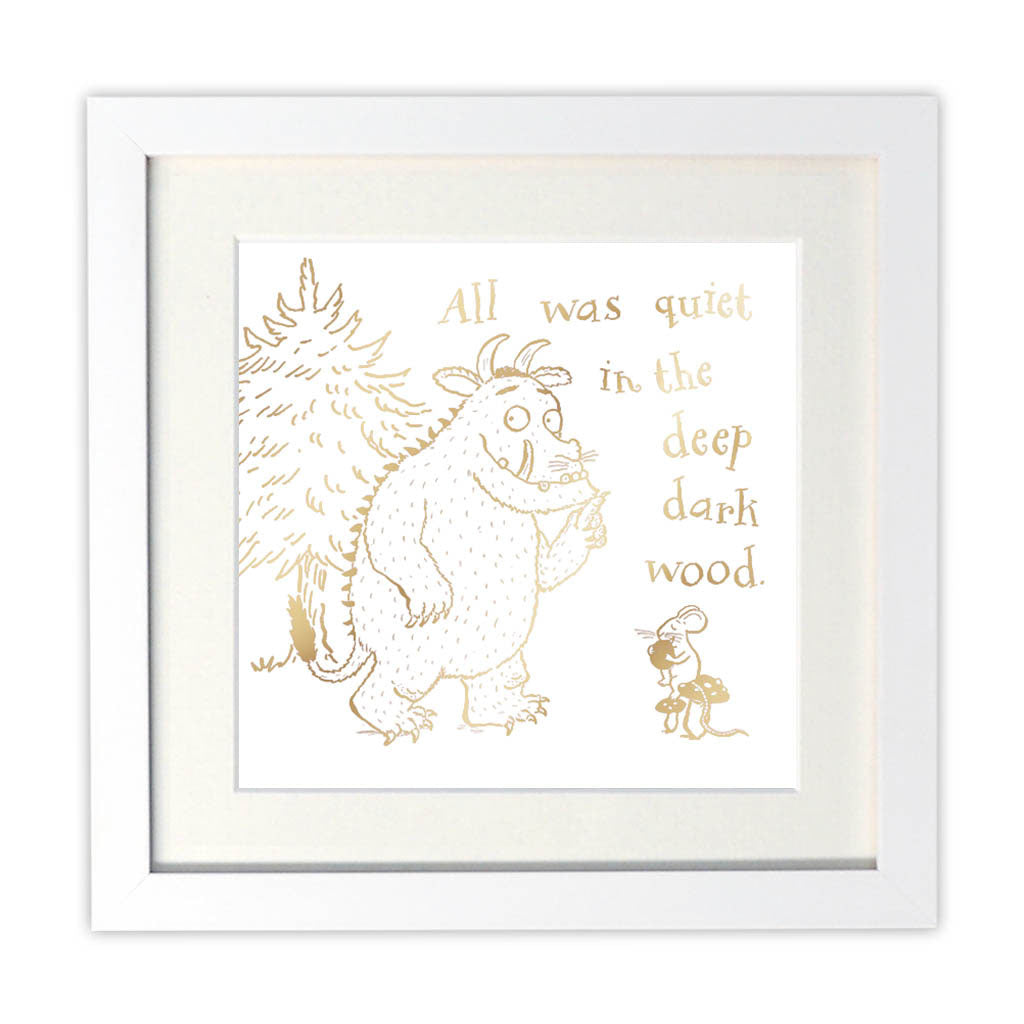 Gruffalo Foil Art Print