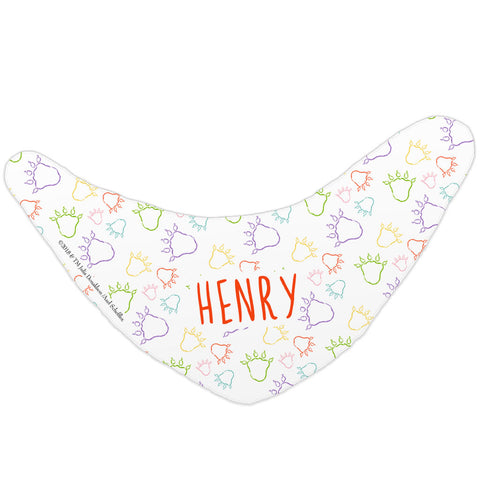 Gruffalo Paw Personalised Baby Bandana