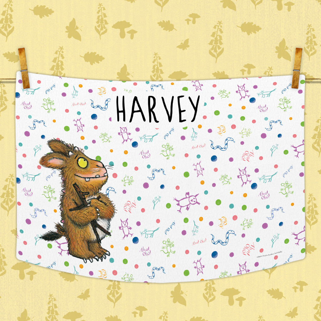 Gruffalo's Child Personalised Baby Blanket