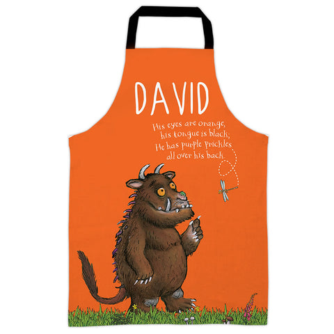 Orange Gruffalo Personalised Apron