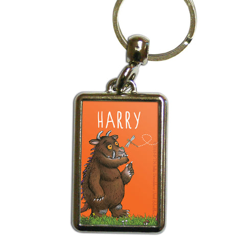 The Gruffalo - Personalised Metal Keyrings