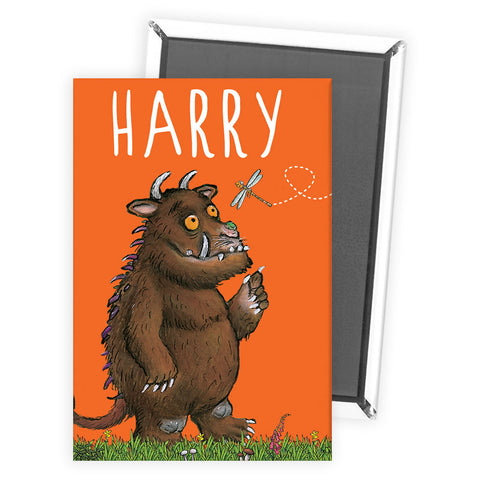 Orange Gruffalo Personalised Magnet