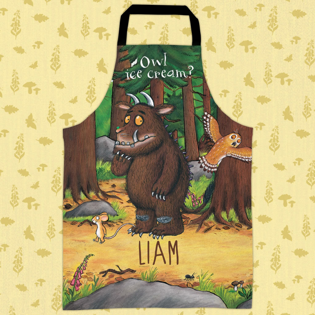 Deep Dark Wood  Personalised Apron (Lifestyle)