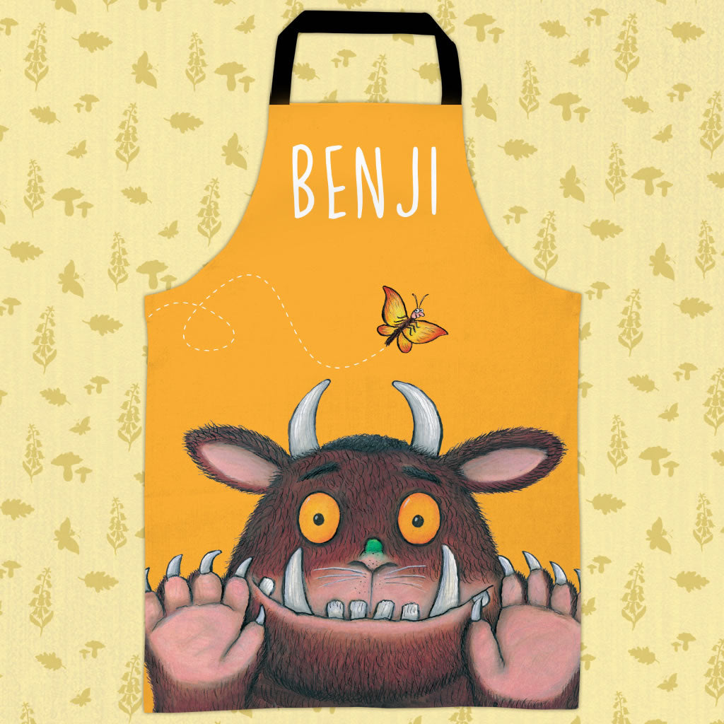 Yellow Gruffalo Personalised Apron (Lifestyle)