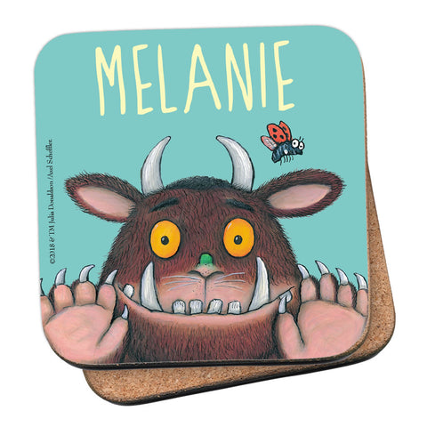 Blue Gruffalo Personalised Coaster