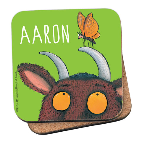 Green Gruffalo Personalised Coaster