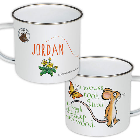 Mouse Personalised Enamel Mug