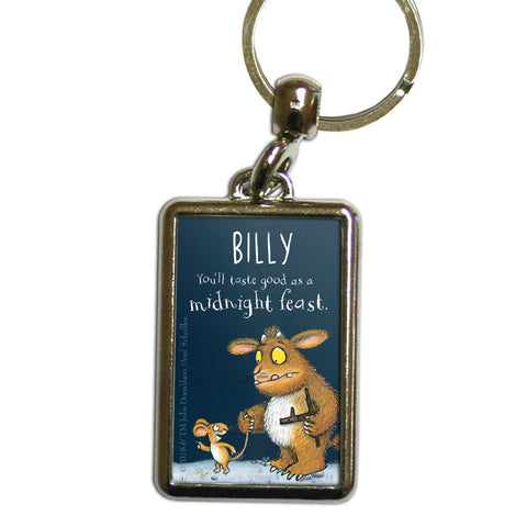 Gruffalo's Child Personalised Metal Keyring