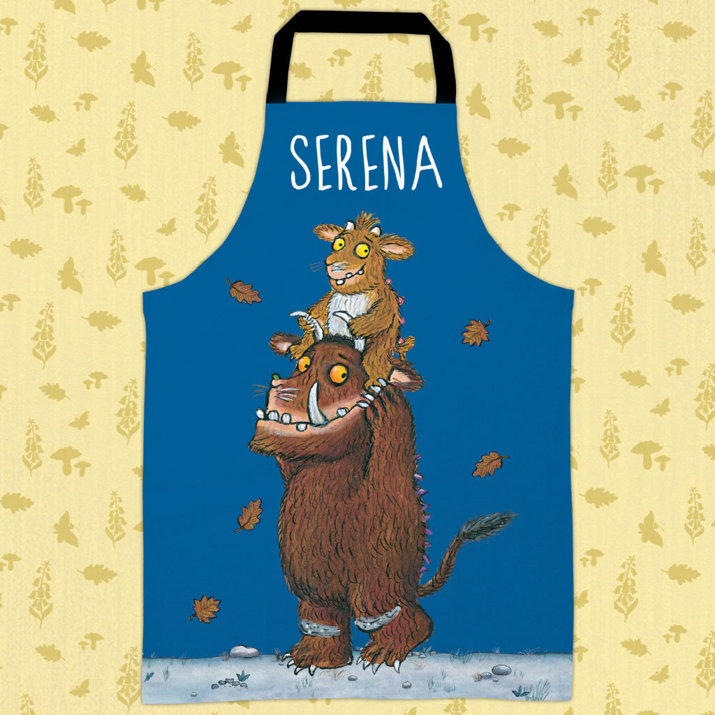 Blue Gruffalo's Child  Personalised Apron (Lifestyle)