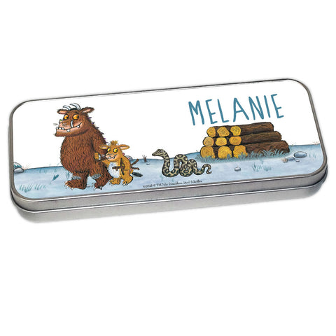 Gruffalo Family Personalised Pencil Tin