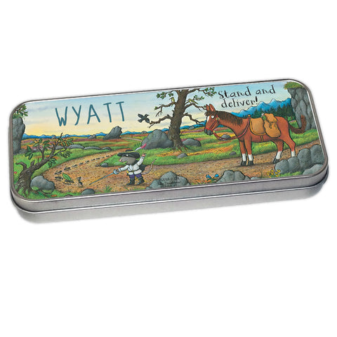 Highway Rat Personalised Pencil Tin