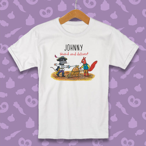 "Stand and deliver!" Highway Rat Personalised T-shirt