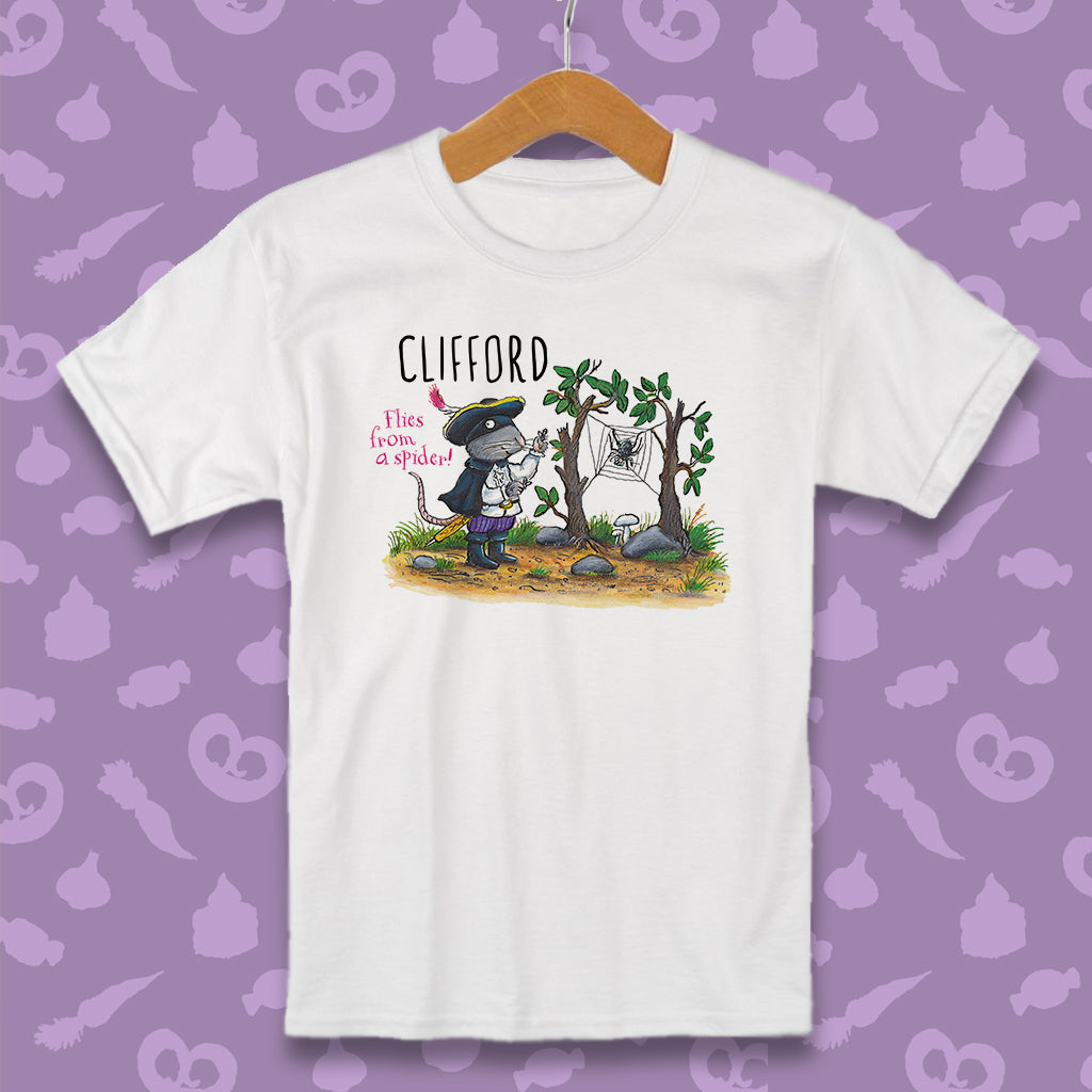 "Flies from a spider" Highway Rat Personalised T-shirt