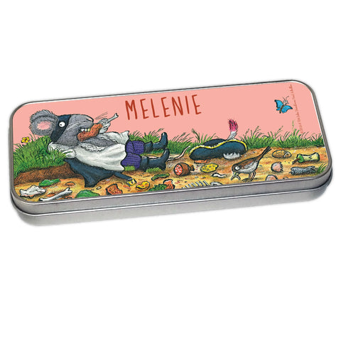 Greedy Highway Rat Personalised Pencil Tin