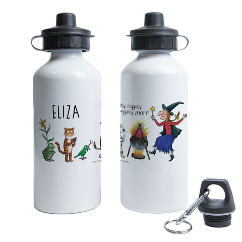 ZOOM! Room on the Broom Personalised Water Bottle