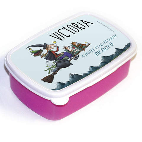 Magnificent Broom Personalised Lunch Box