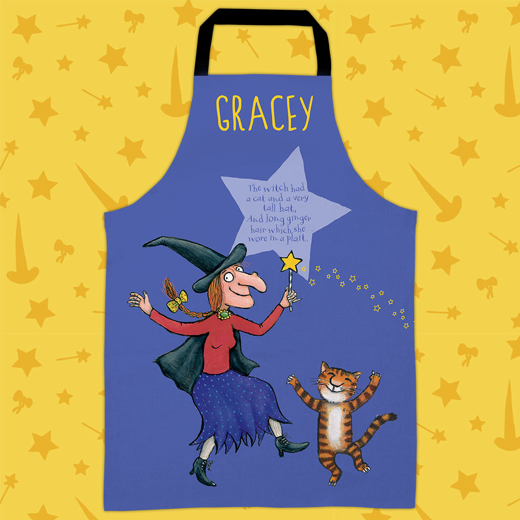 Purple Room on the Broom Personalised Apron