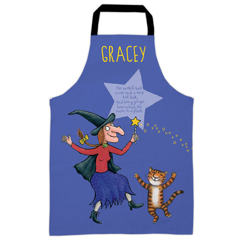 Purple Room on the Broom Personalised Apron
