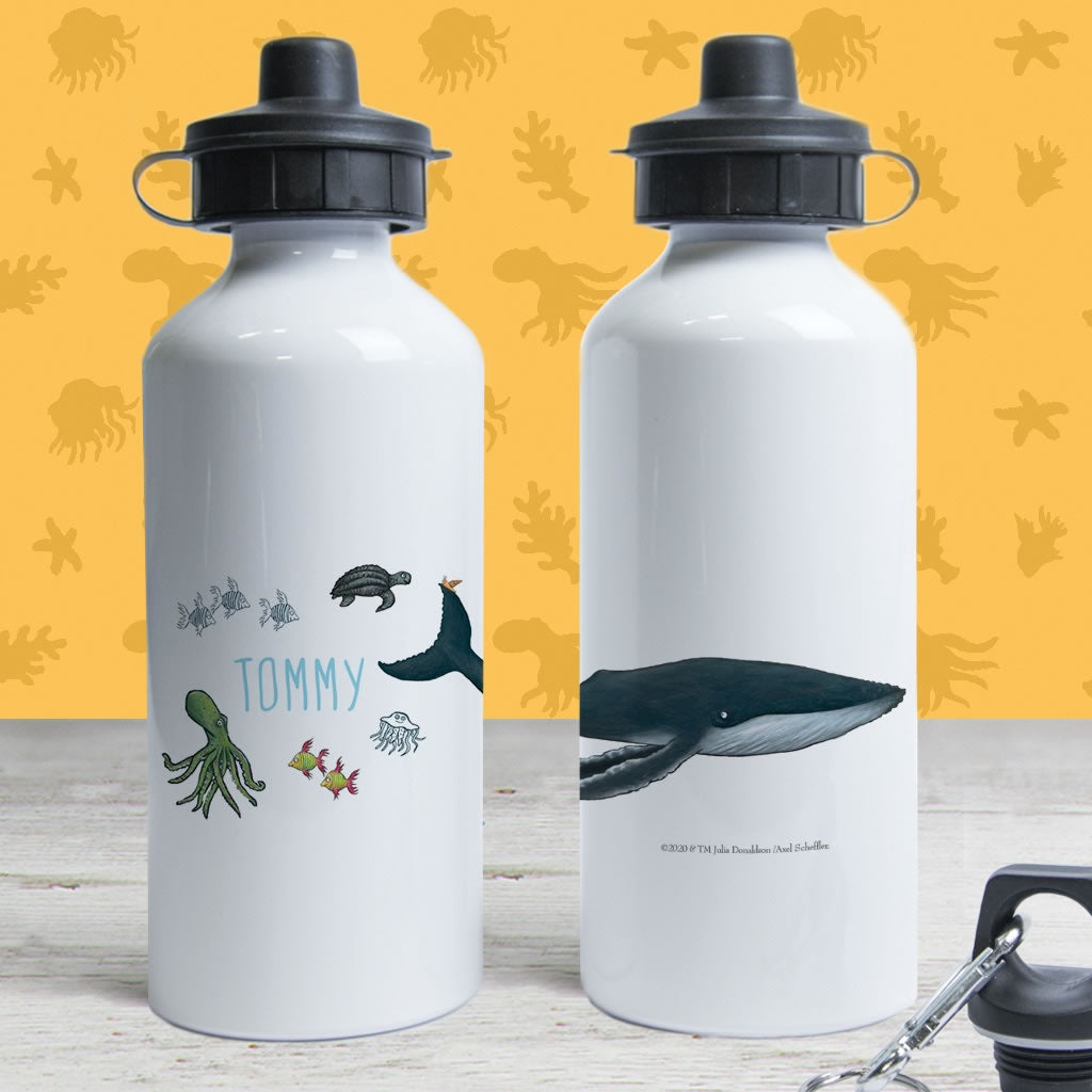 This is the sea so wild and free Personalised Water Bottle 2