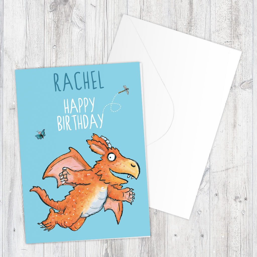 Zog Personalised Greeting Card (Lifestyle)
