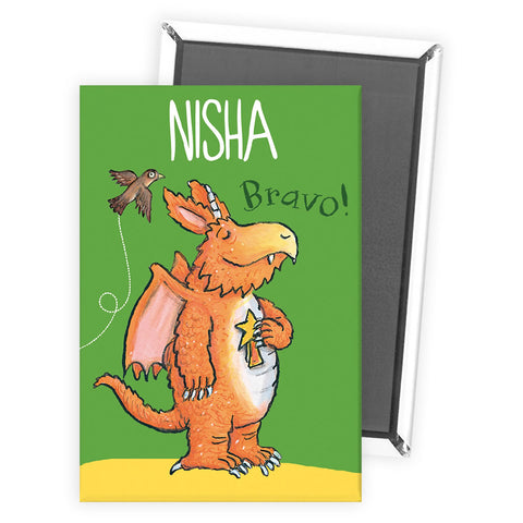 "Bravo" Zog Personalised Magnet