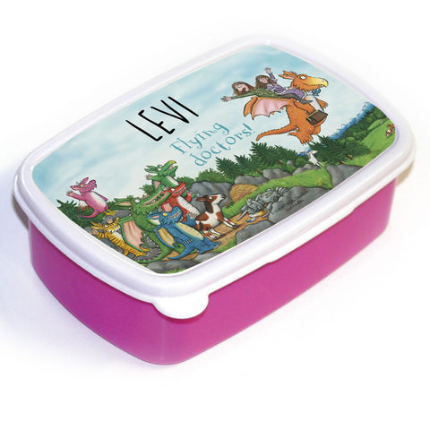 Flying Doctors! Zog Personalised Lunchbox