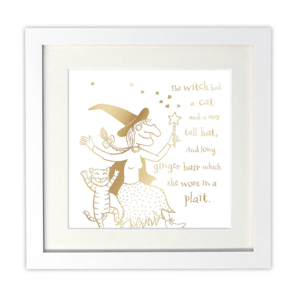 Room on the Broom Foil Art Print