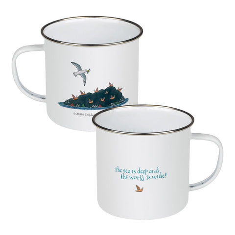 The Snail and the Whale - Enamel Mugs