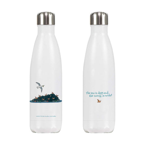 The sea is deep and the world is wide! Premium Water Bottle