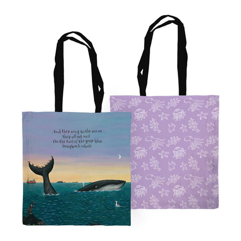 The Snail and the Whale - Edge to Edge Totes