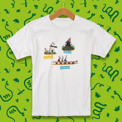 Superworm icons White T-shirt