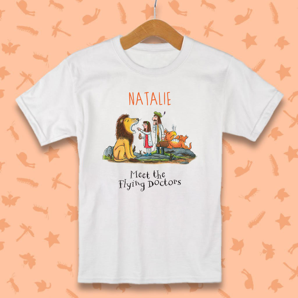 Zog & the Flying Doctors 'Meet the Flying Doctors' Personalised T-Shirt