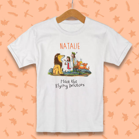 Zog & the Flying Doctors 'Meet the Flying Doctors' Personalised T-Shirt