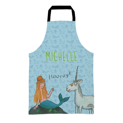 Zog & The Flying Doctors 'Hooray' Personalised Apron