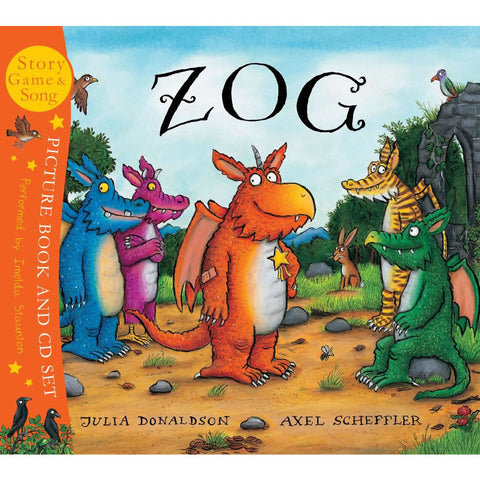 Zog Book and CD Boxset  Book