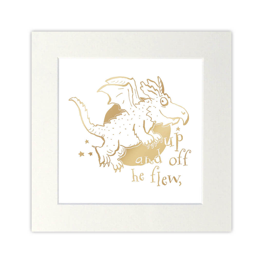 Zog Foil Art Print