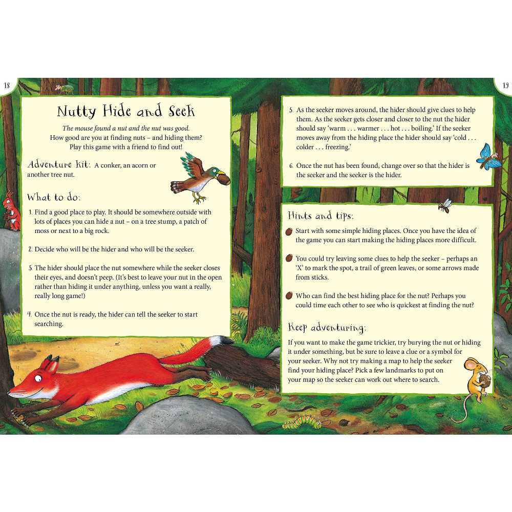 The Gruffalo and Friends Outdoor Activity Book (Hardcover)