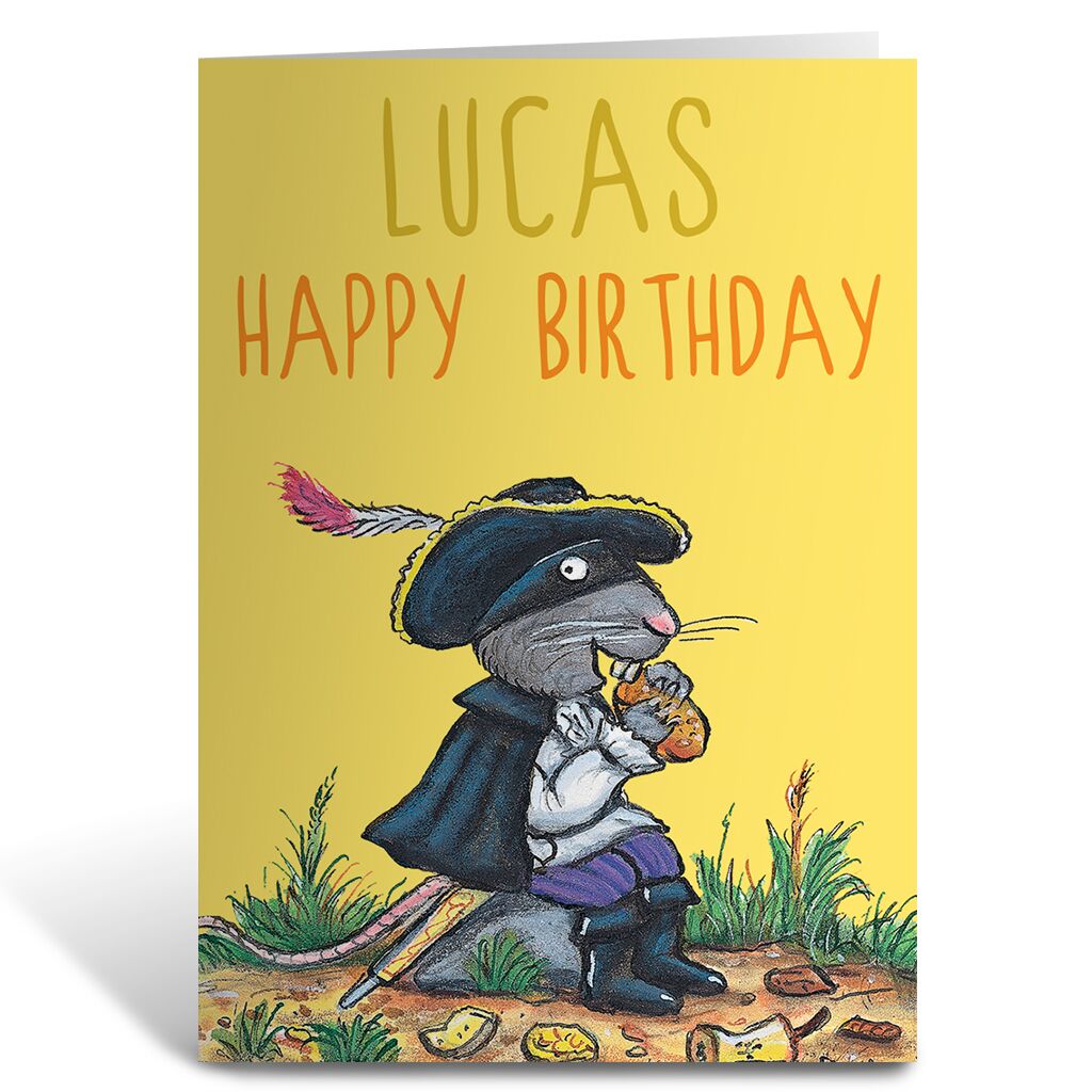 The Highway Rat - Personalised Greetings Cards